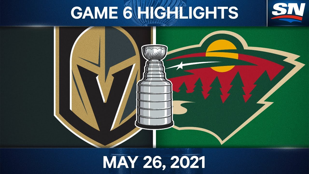 NHL Game Highlights | Golden Knights vs. Wild, Game 6 - May 26, 2021