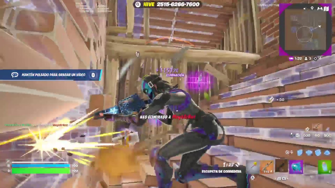 Jugando Fortnite😎☠️🔥🎮