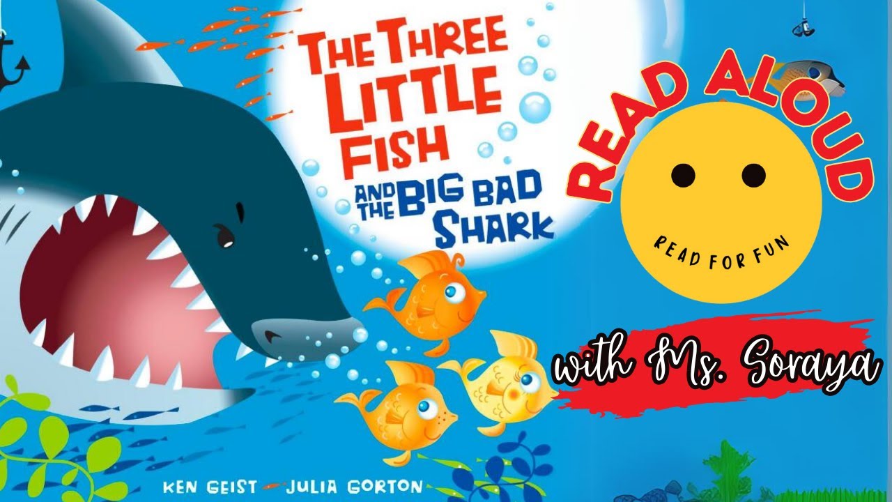 Read Aloud for Kids | The Three Little Fish and the Big Bad Shark | Fairytale Spin-off |Read For Fun