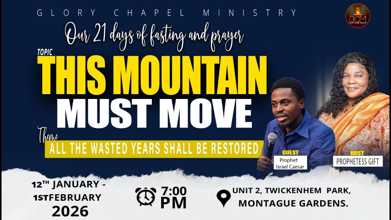 DAY 4 OF 21 FASTING AND PRAYERS WITH PROPHETESS GIFT | GCM LIVESTREAM