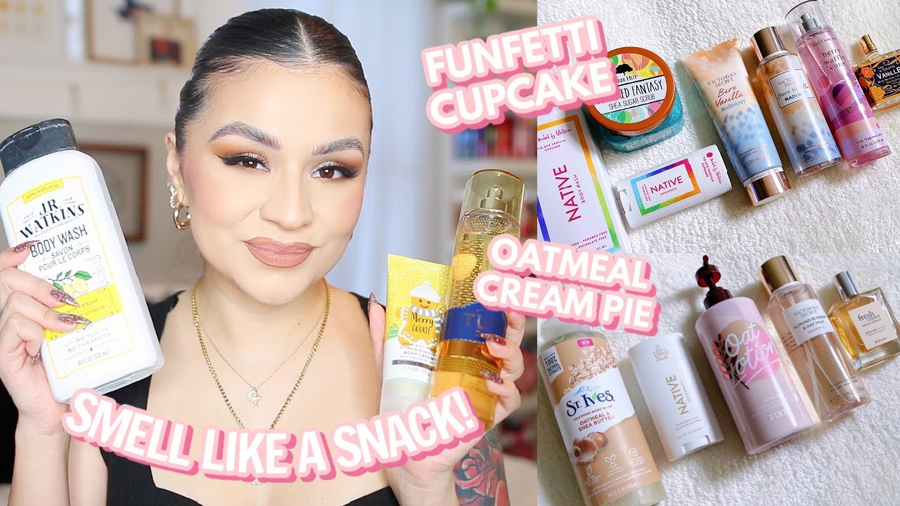 GOURMAND BODY CARE + FRAGRANCE LAYERING COMBINATIONS 🧁 SMELL LIKE A SNACK! ❤️‍🔥