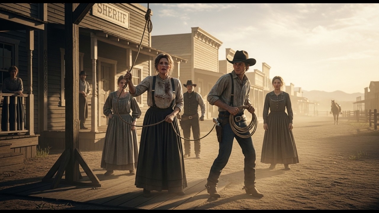 The Town Watched Her Hang—Until One Cowboy Said, “I’ll Take Her Place