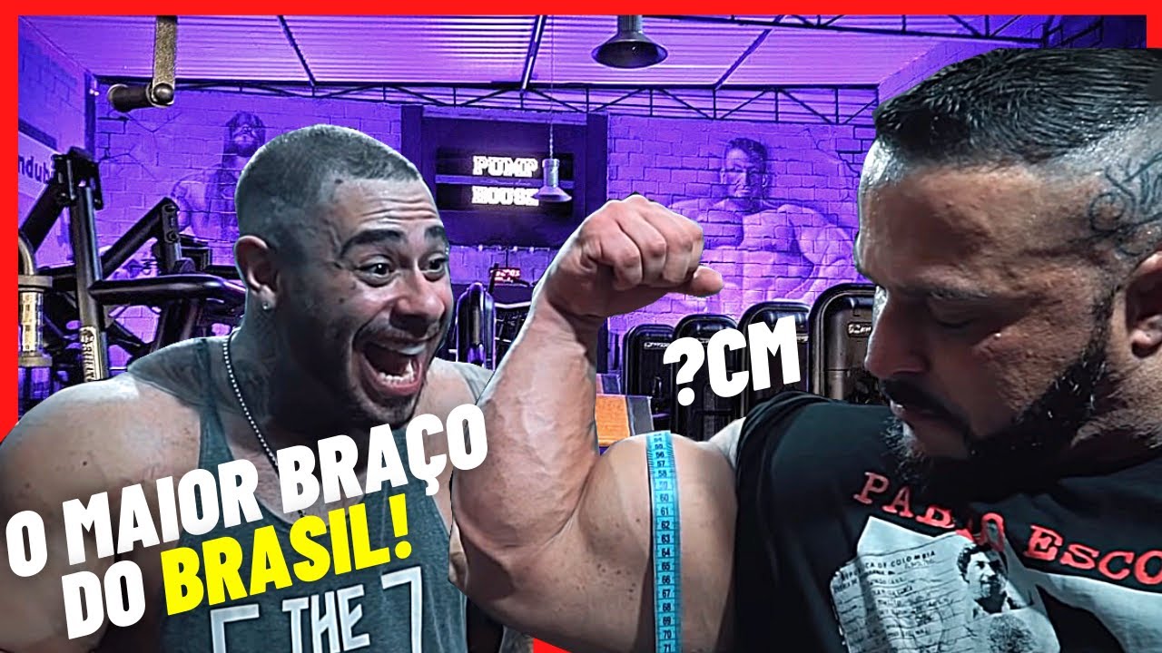 Quem tem o MAIOR BRAÇO do BRASIL?  BRUNO MORAES, ALFY POLLY, LEO STRONDA OU JAPA MORFO