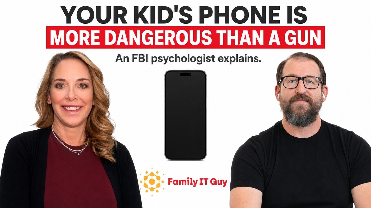 FBI Psychologist: Your Kid's Phone Is More Dangerous Than a Gun