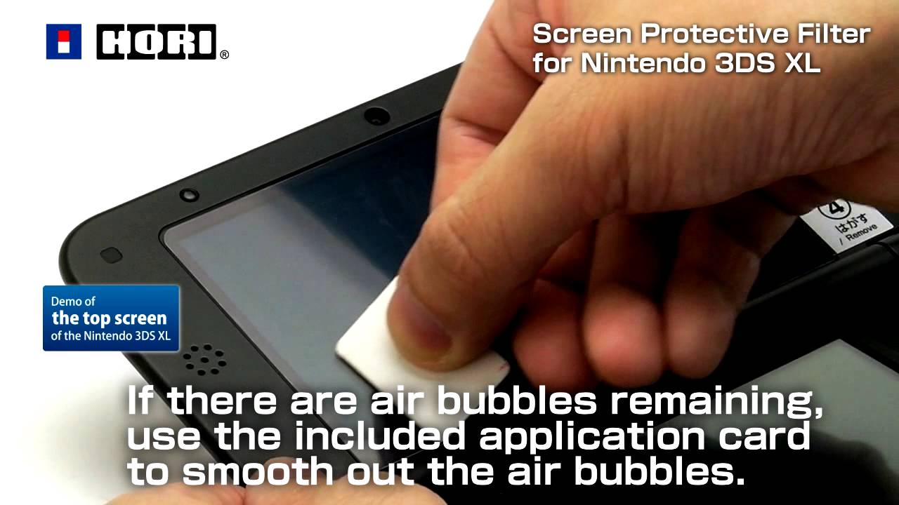 Screen Protective Filter for Nintendo 3DS XL