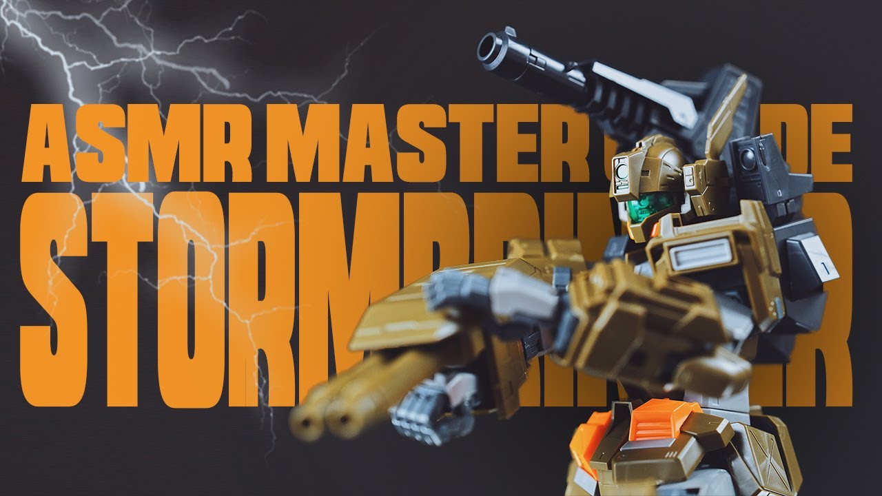 ASMR BUILD MG STORMBRINGER P BANDAI GUNDAM