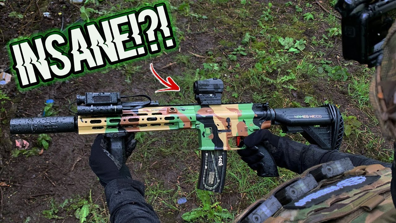 Insane $2000 Airsoft Gun Rinses Airsoft Players!
