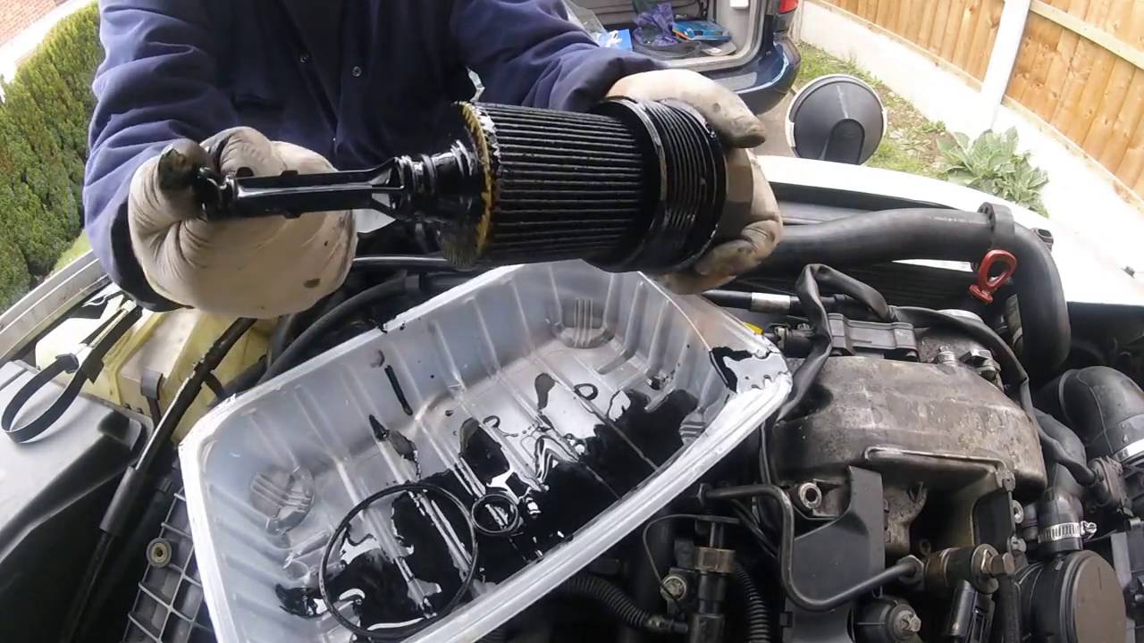 Как поменять масло двигателя Mercedes ML 270 cdi