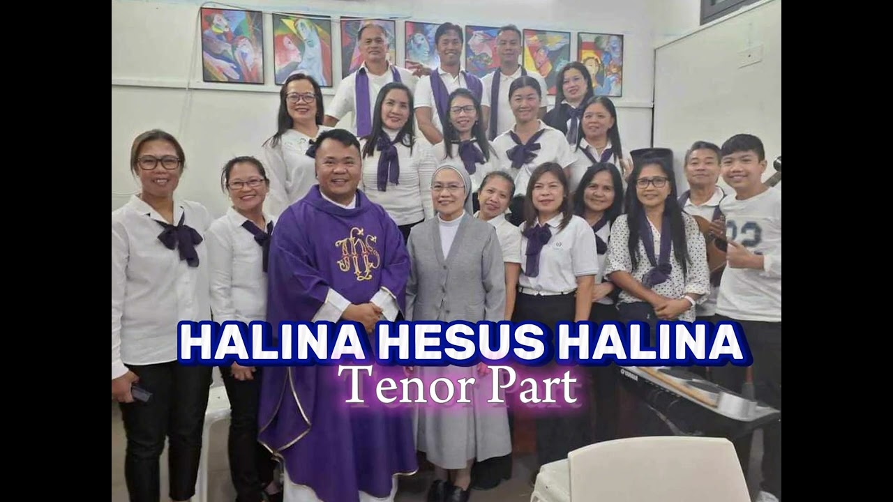 HALINA HESUS HALINA (Tenor Part)
