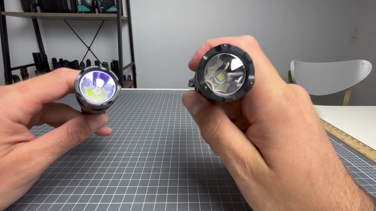 Fenix PD36R PRO vs Nitecore P23i - Best TACTICAL light battle #tactical #flashlightreviews