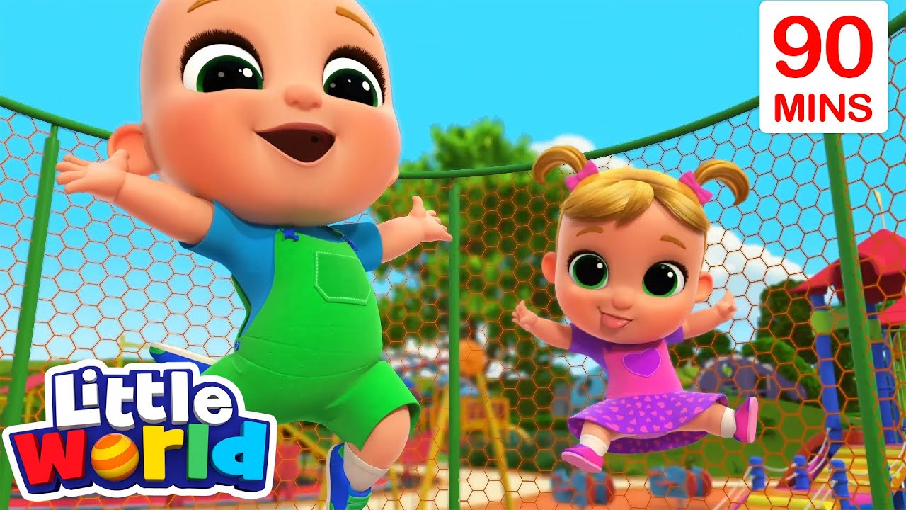 La Chanson du Parc & Plus 🎠 Compilation de Chansons pour Enfants | Little World