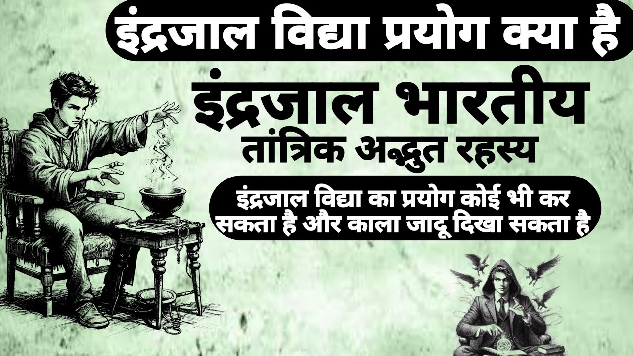 Indrajaal vidya prayog kya Hai | इंद्रजाल विद्या |#indrajaal