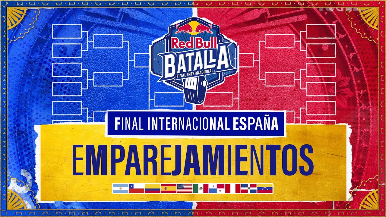 SORTEO DE EMPAREJAMIENTOS - Final Internacional 2024 | Red Bull Batalla