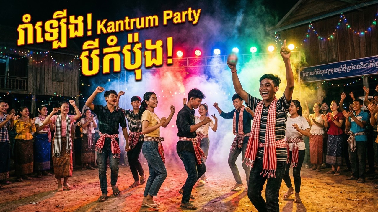 បីកំប៉ុងឡើងរាំ | បទកន្ទ្រឹមរាំសប្បាយ សម្រាប់ពិធីចូលឆ្នាំថ្មី