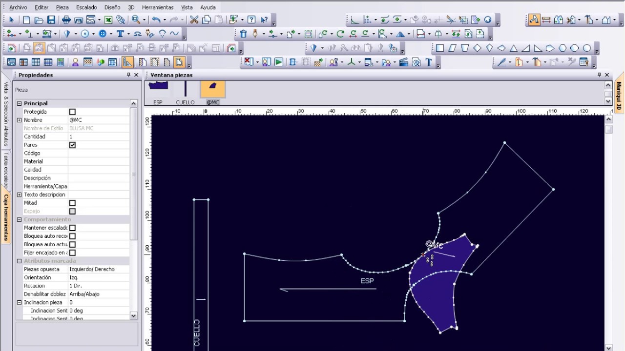 COMPARAR PERIMETROS EN OPTITEX