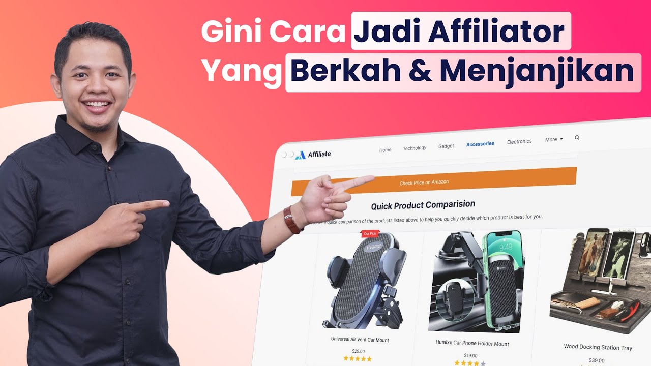 Cara Membuat Website Untuk Affiliate Marketing