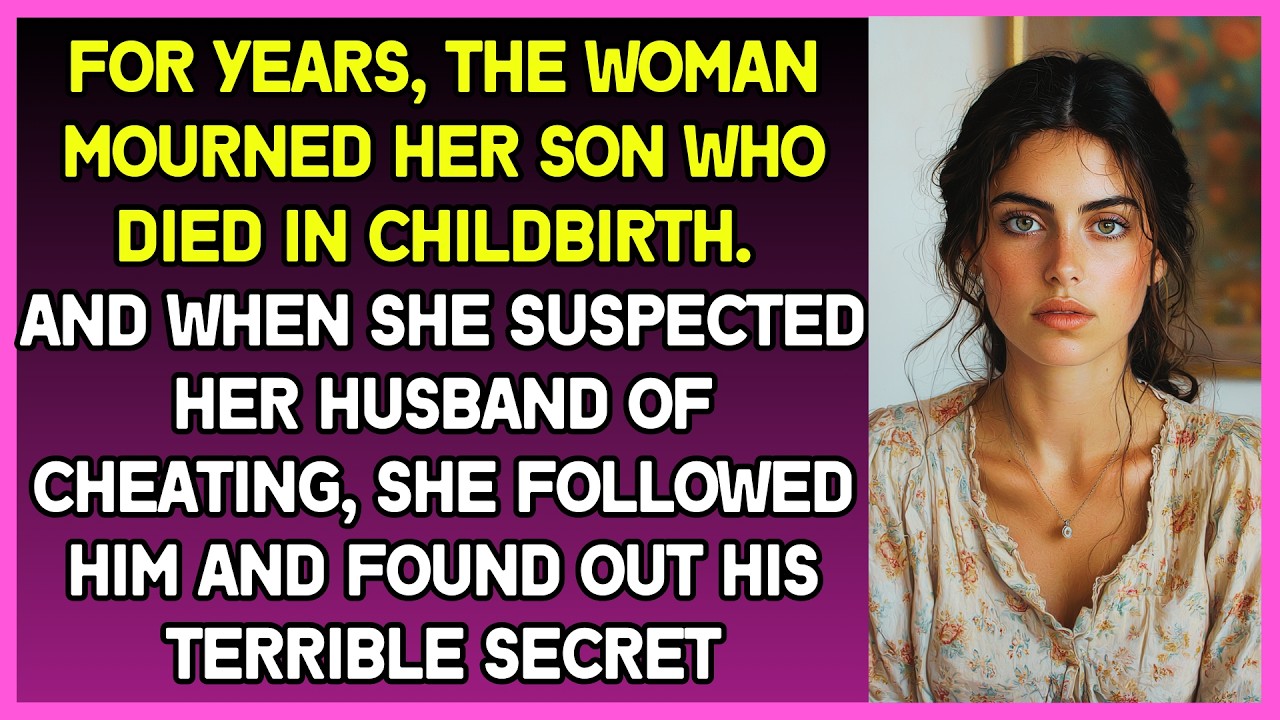 Woman followed her cheating husband & found out about his terrible deed, he did many years ago