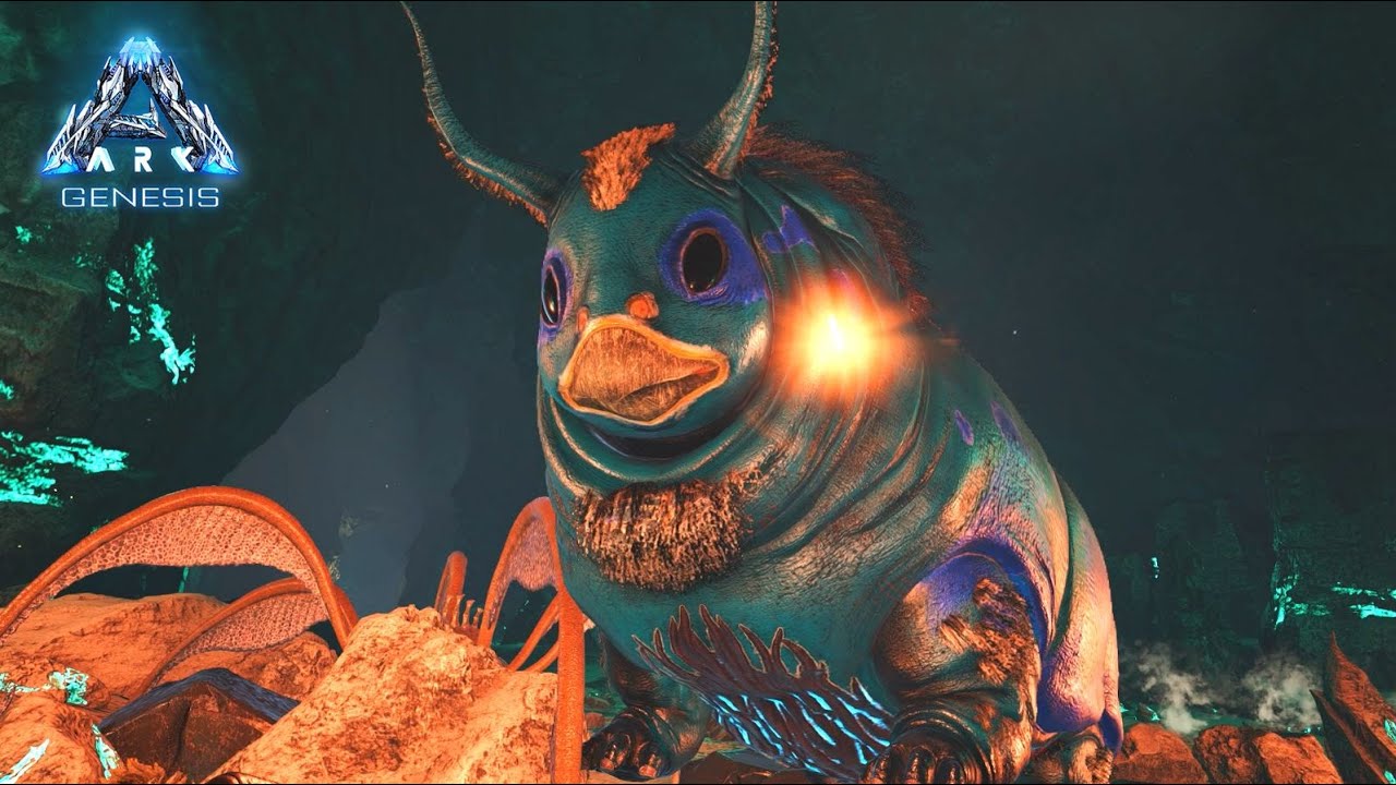 超巨大な芋虫!? 謎の生物「ガスバッグ」を捕獲せよ！ ARK Genesis - ゆっくり実況 #18【アーク ジェネシス】