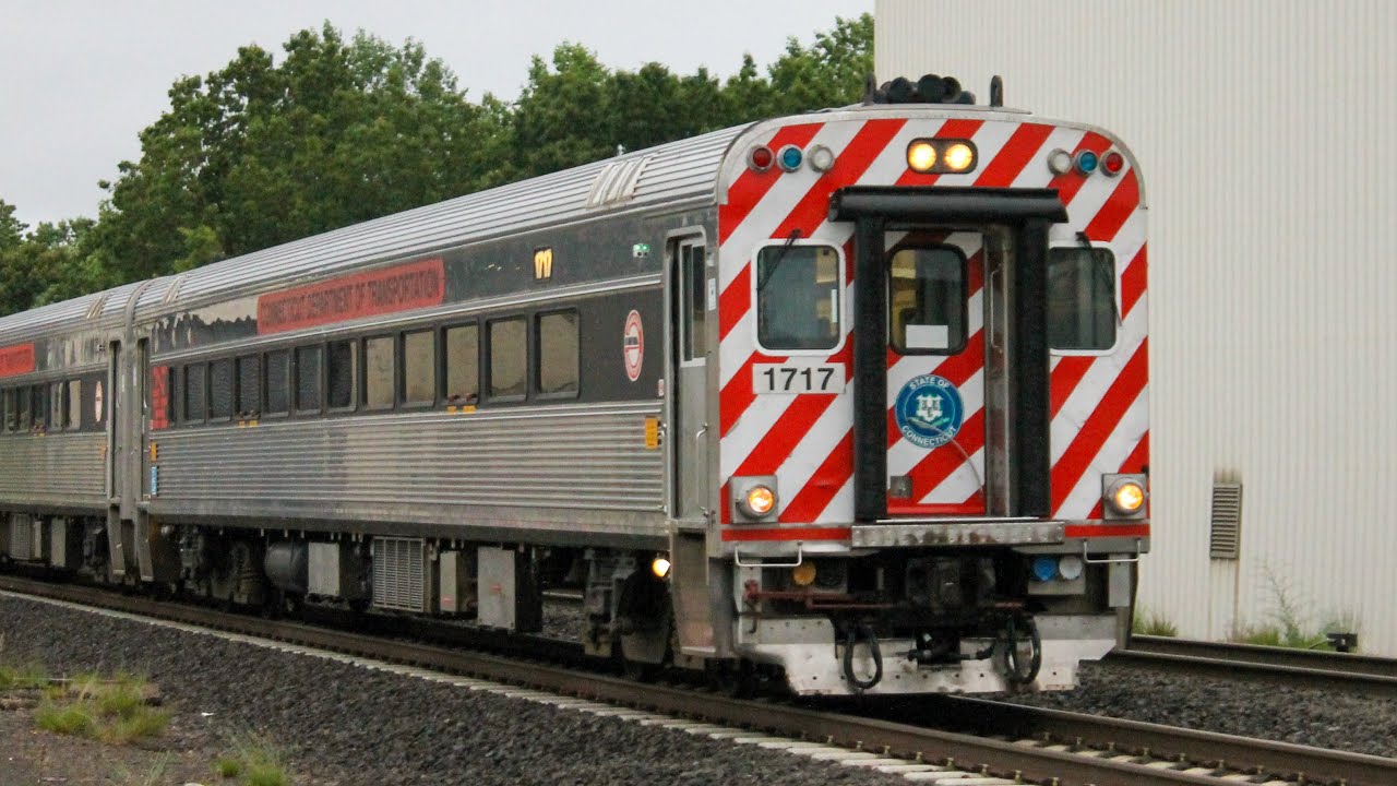 Another Rainy Afternoon Railfanning The MRS Line in Wallingford CT 7/2/21