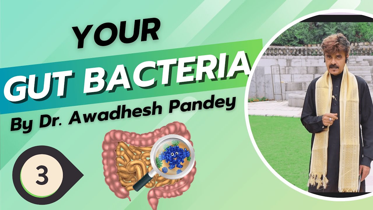 Understand Microbiome Part 3: Your Gut Bacteria By Dr. Awadhesh Pandey #microbiome #healthtips