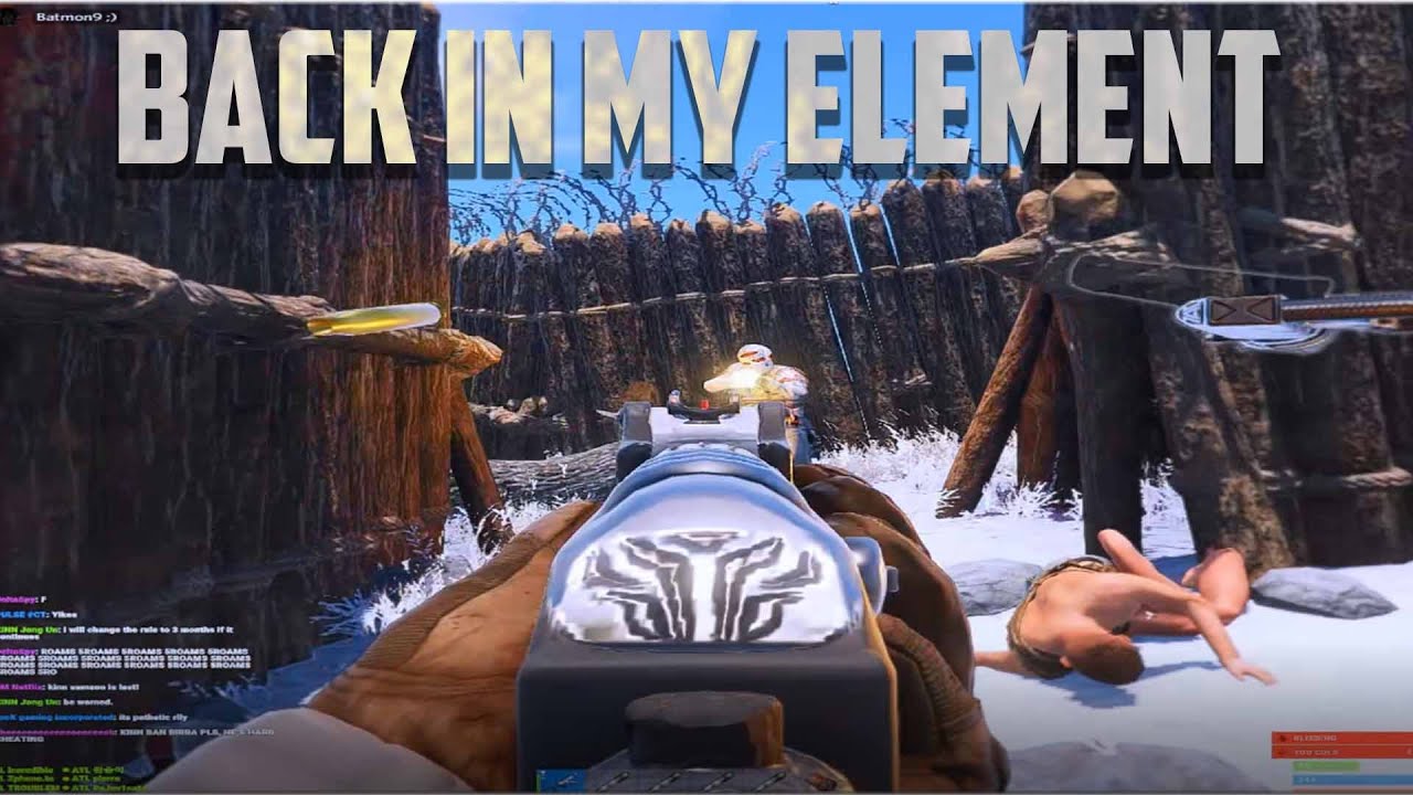 A FEW ROAMS WITH THE #1 TEAM IN RUST - (CLAN PVP)