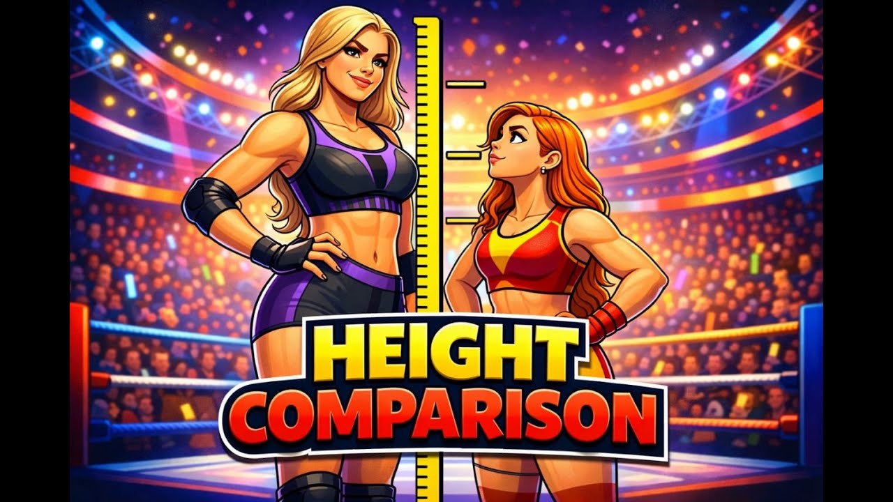 Shocking Height Of WWE Female Wrestlers In 2026 || ProWrestle KING