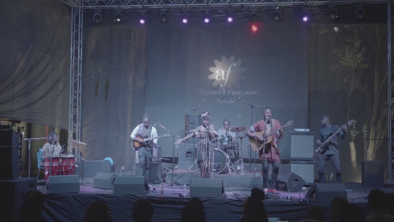 Liboi Live at the EU- KENYA MUSIC XCHANGE Showcase at Alliance Française in Nairobi