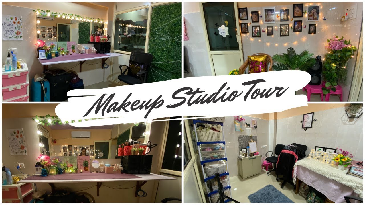 Makeup Studio tour | Indian makeup studio tour | My Bridal Makeover Studio | Ankita Singh