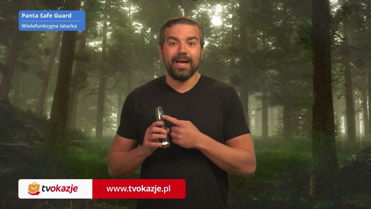 Panta Safe Guard – wielofunkcyjna latarka LED z narzędziami  od TV Okazje