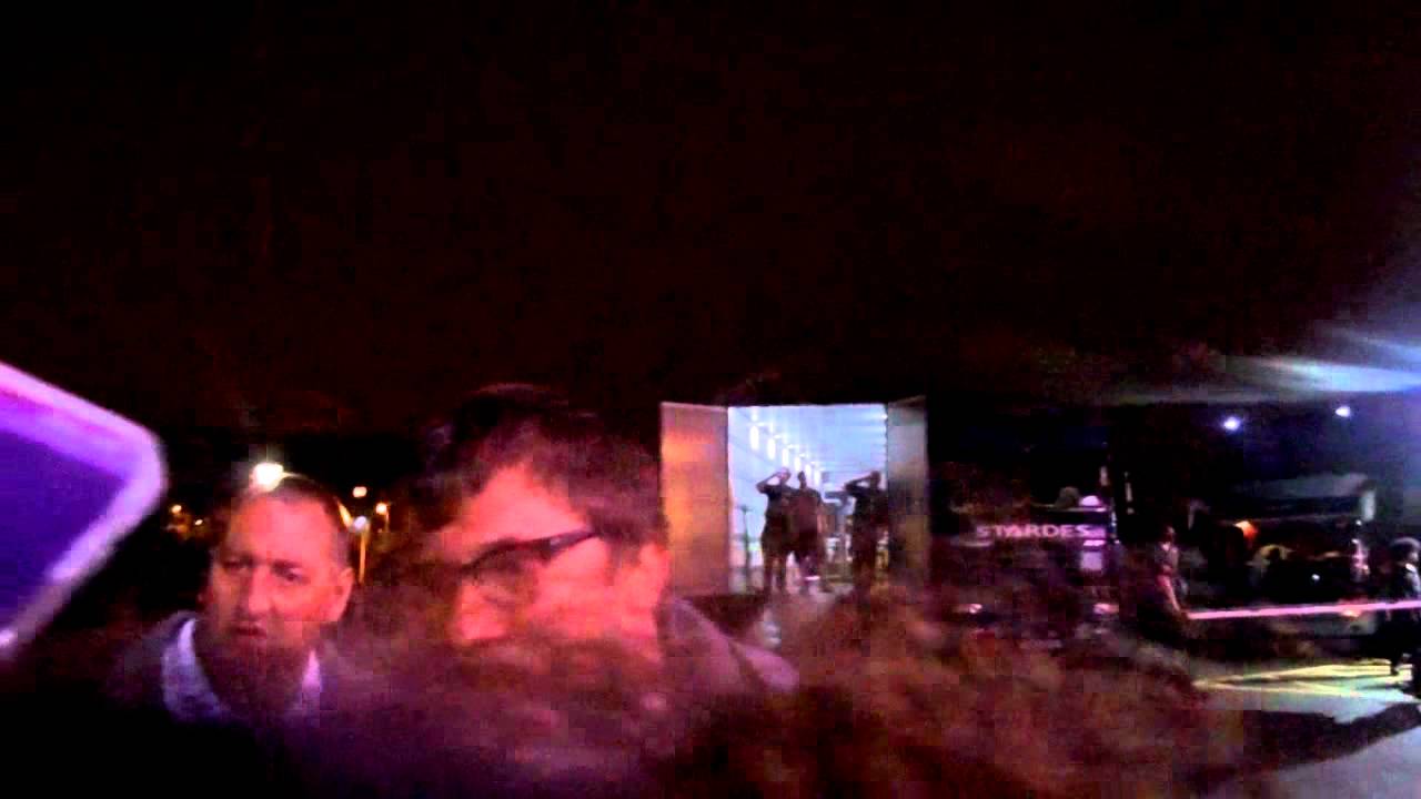 Meeting BLUR at stage door in Plymouth