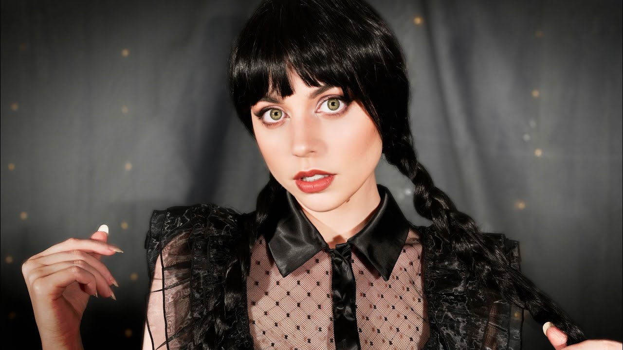 ASMR Wednesday Is Obsessed With You 💀 Goth Girl Roleplay 💀 Personal Attention, Measuring