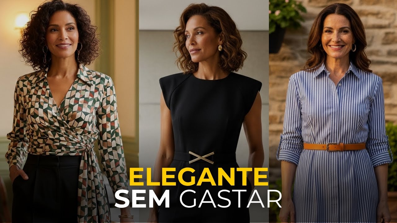 11 Looks Elegantes Que N&atilde;o Custam Caro.