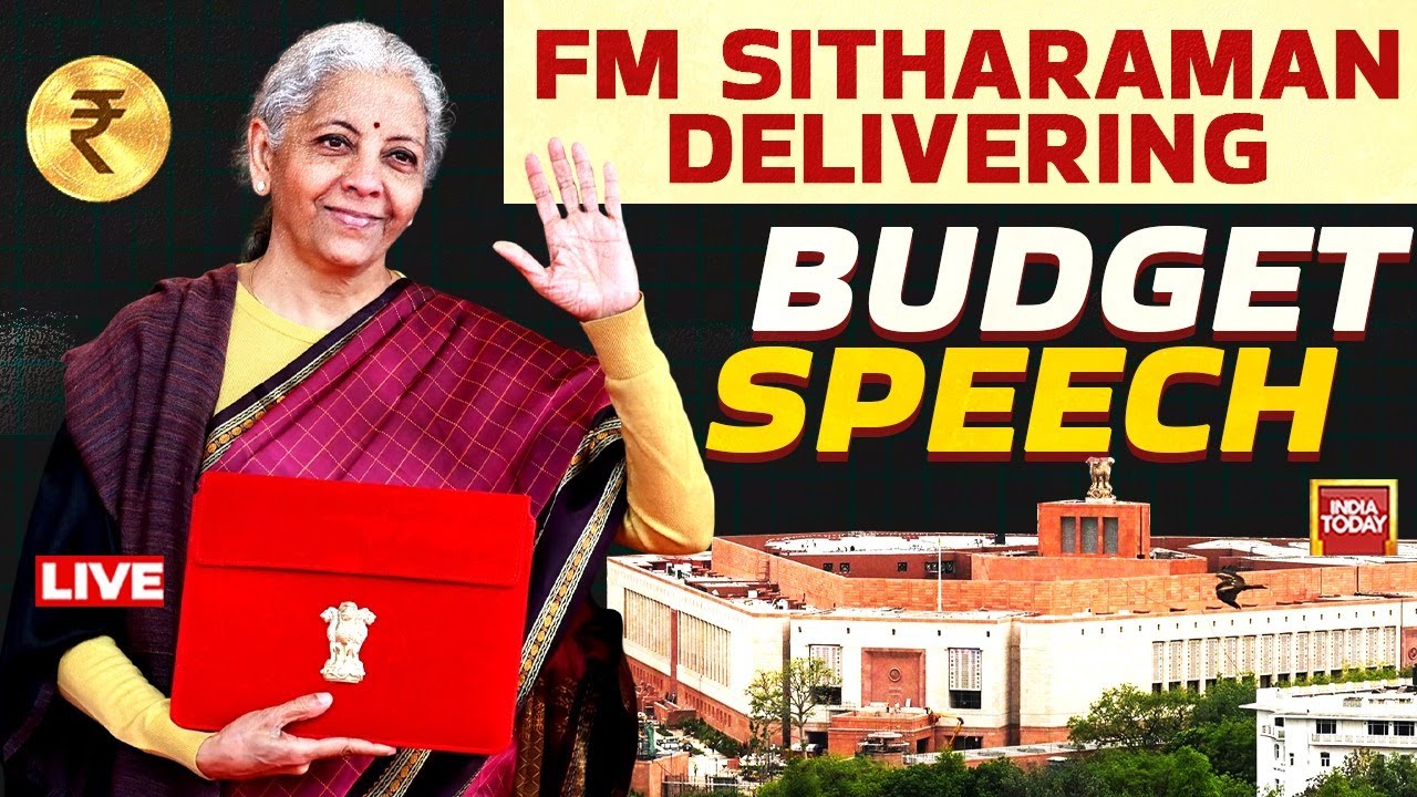 Nirmala Sitharaman Budget 2026 Speech LIVE: FM Sitharaman in Parliament | Budget 2026 Announcement