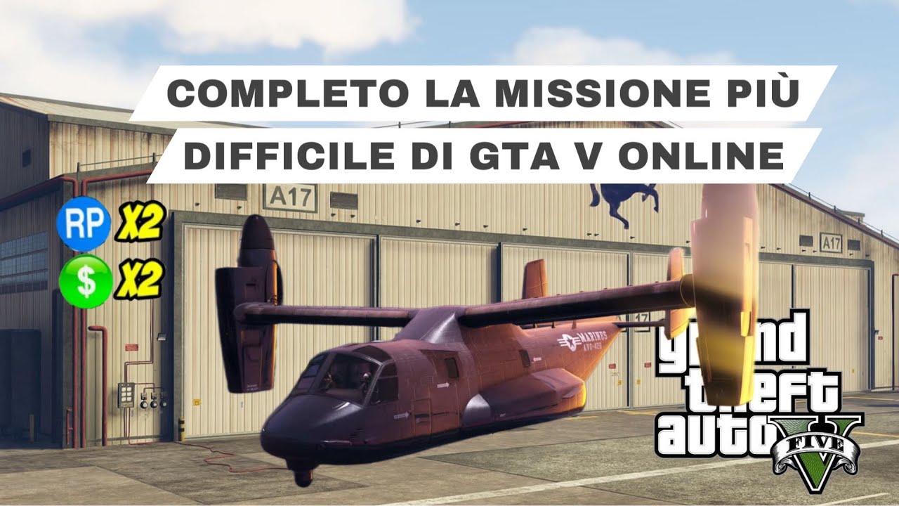 COME FARE LA MISSIONE DELL'AVENGER SU GTA V