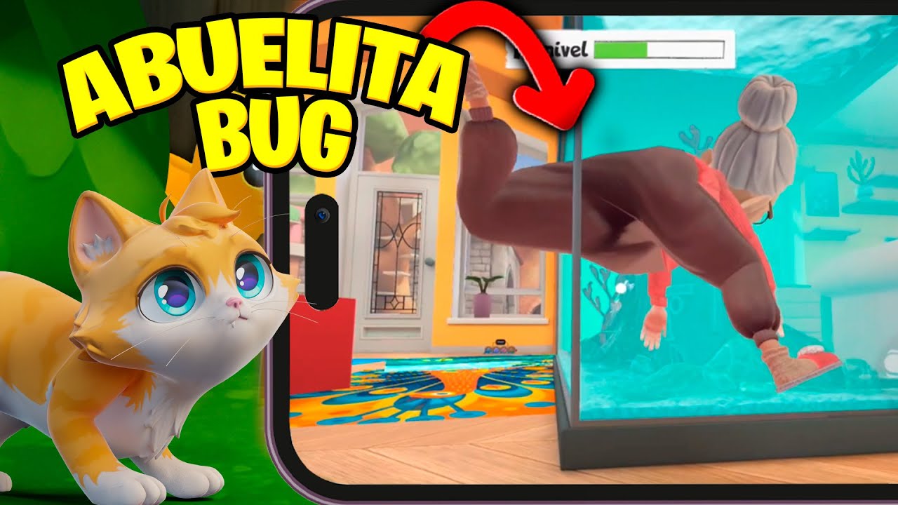 I BREAK GRANNY IN HER MOBILE GAME 🔥 I AM CAT VR
