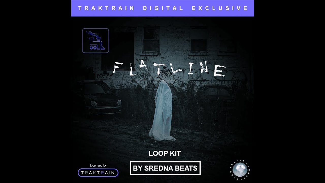 Flatline Loop Kit (50+) by Sredna Beats / Dark Ambient Loop Kit | TRAKTRAIN Digital Exclusive