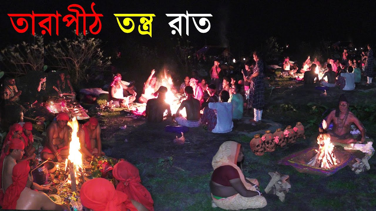 Tarapith Tantra Night | শশান তান্ত্রিকদের ,বশীকরণ ,স্তম্বন, কালজাদুর ,দোষ কাটানোর মত কত পক্রিয়া