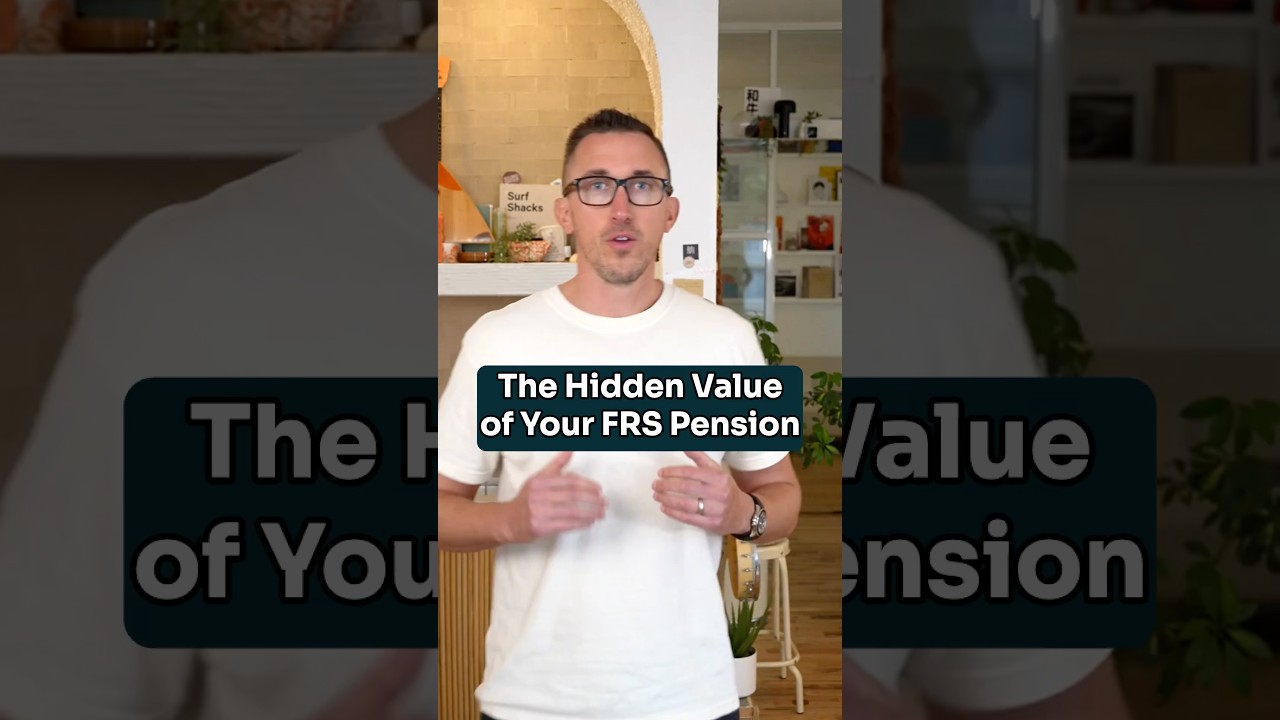Your $3,000 monthly FRS pension has hidden value most never calculate! #shorts
