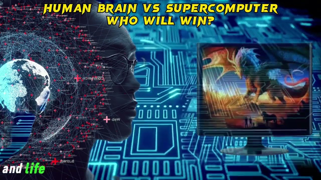 Human brain VS super computer, Which is stronger? 🤔
