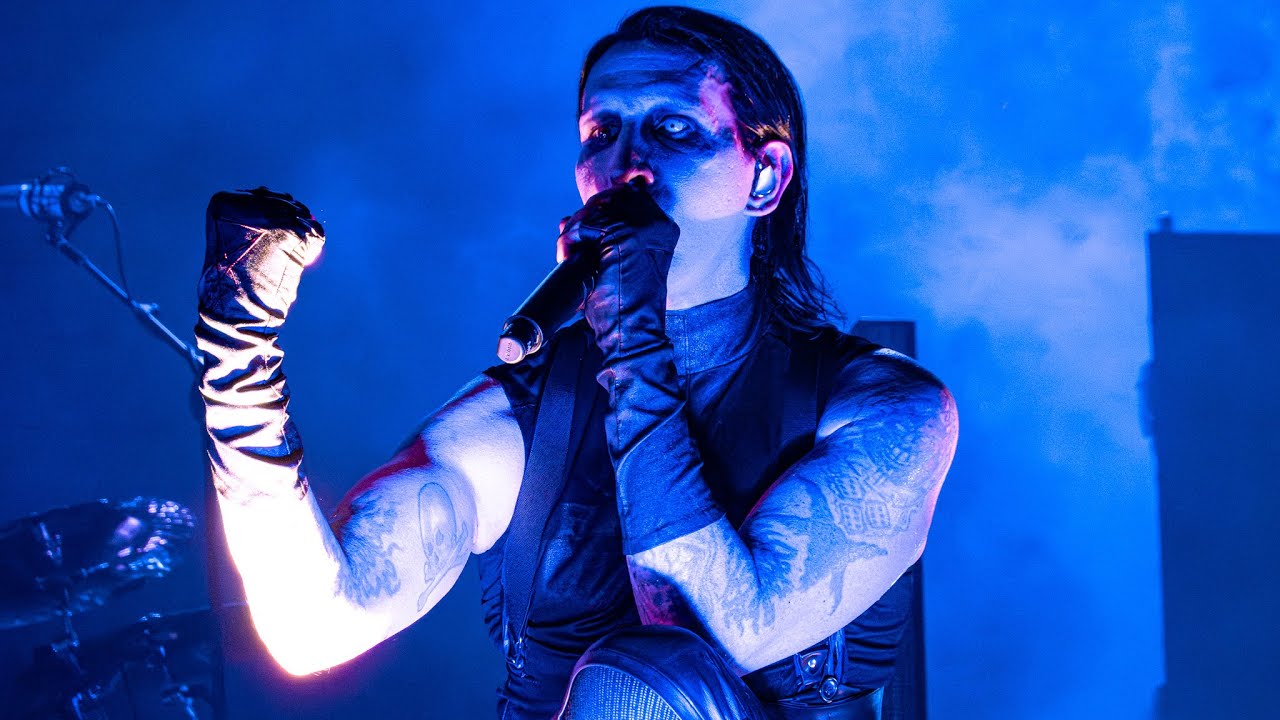 Marilyn Manson - The Dope Show Live Front Row (4K) @ROCKLAHOMA  #2025