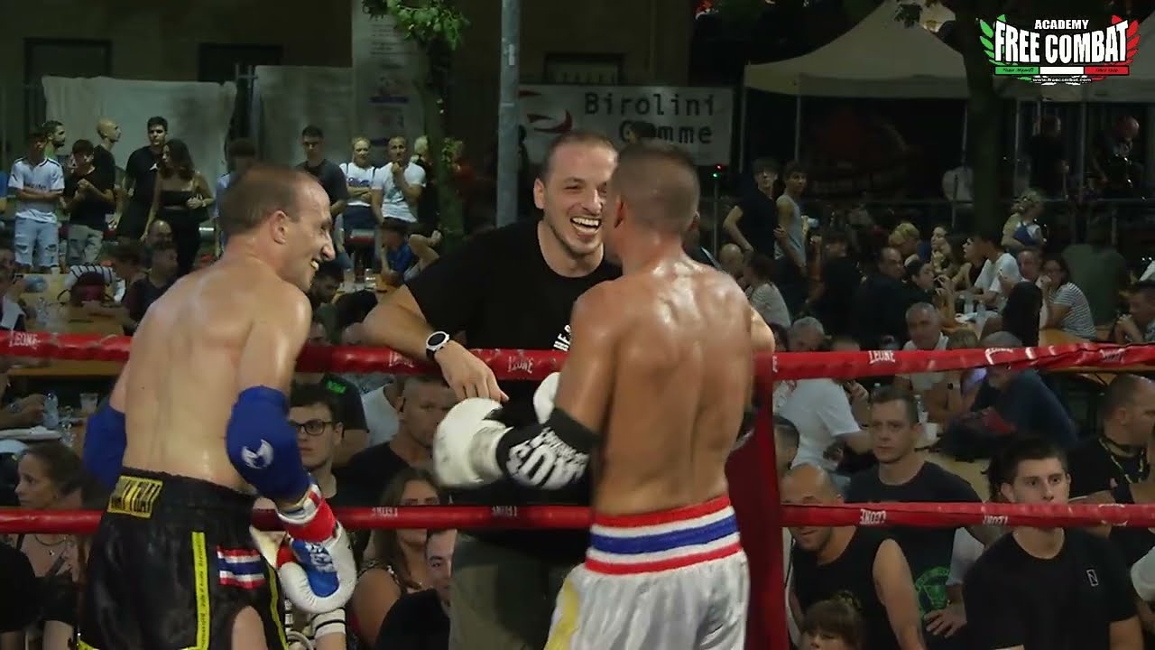 FIGHTS & BIKERS 2023 - Astarita Mike vs Peis Stefano - Match PRO 3x3 MUAY THAI FULL RULES