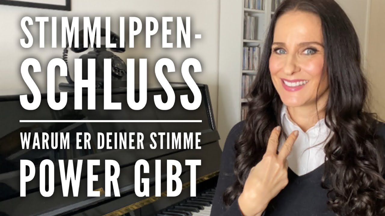 Was ist Stimmlippenschluss? Warum er deiner Stimme Power gibt - einfach und verständlich erklärt