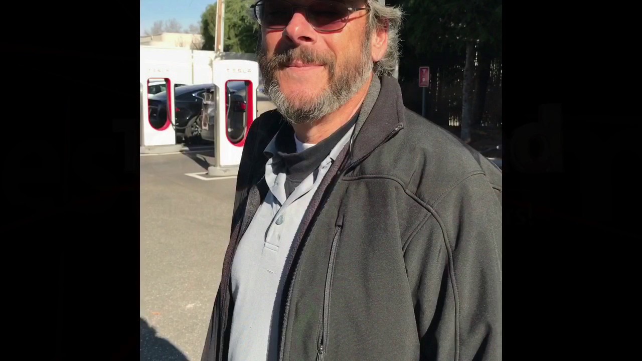 Tesla Nomad Mountain View Supercharger