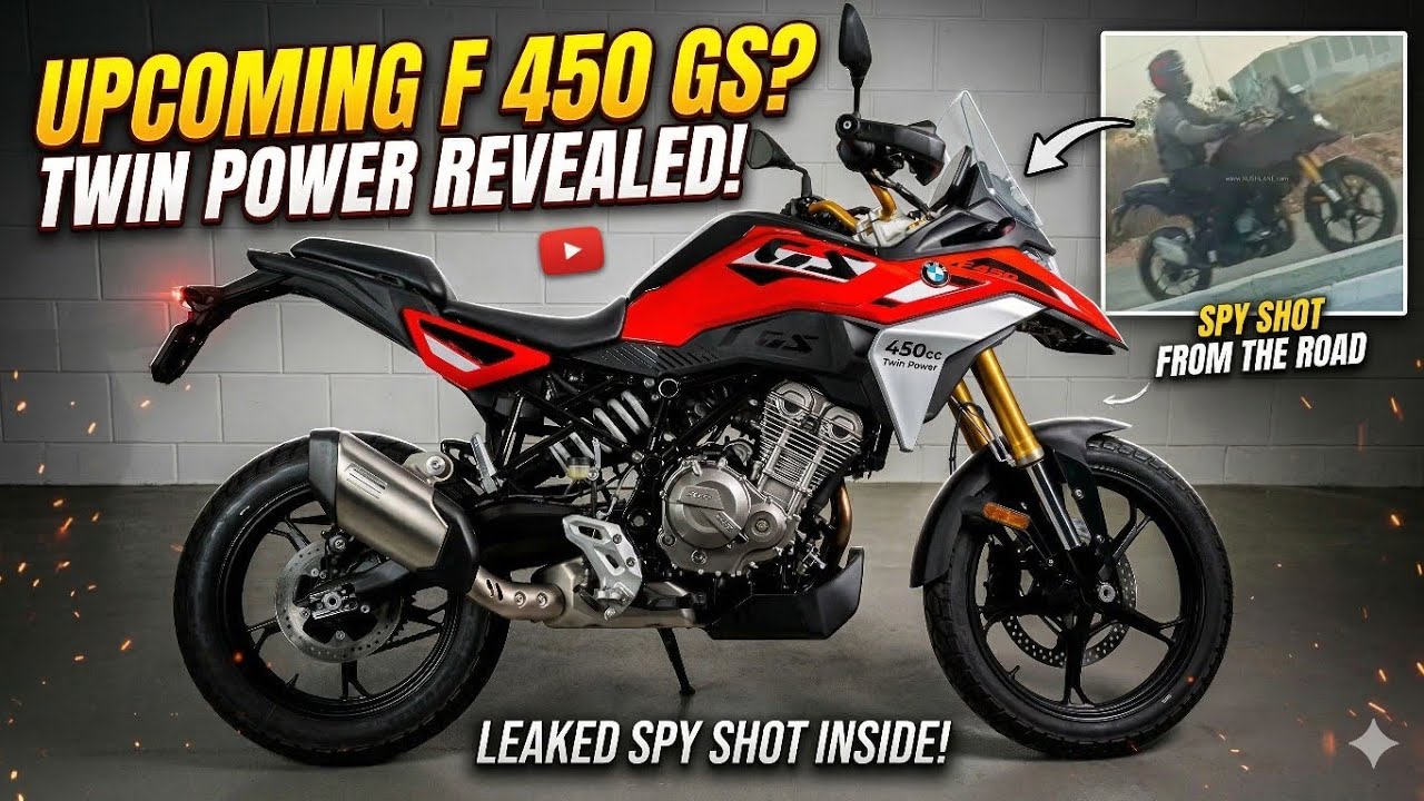 2026 Upcoming BMW F450 GS Spied 🔥 Base Model Price Features Launch Date In India 😍 
