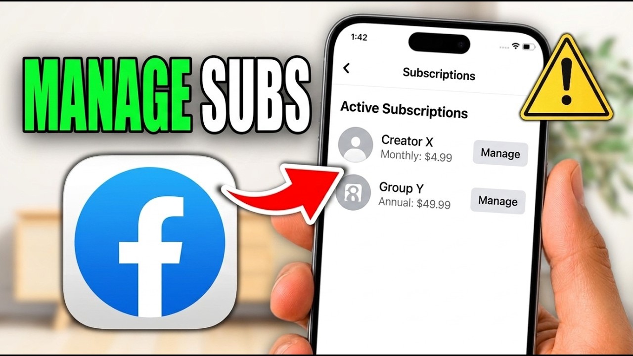How To Find & Manage Subscriptions on Facebook