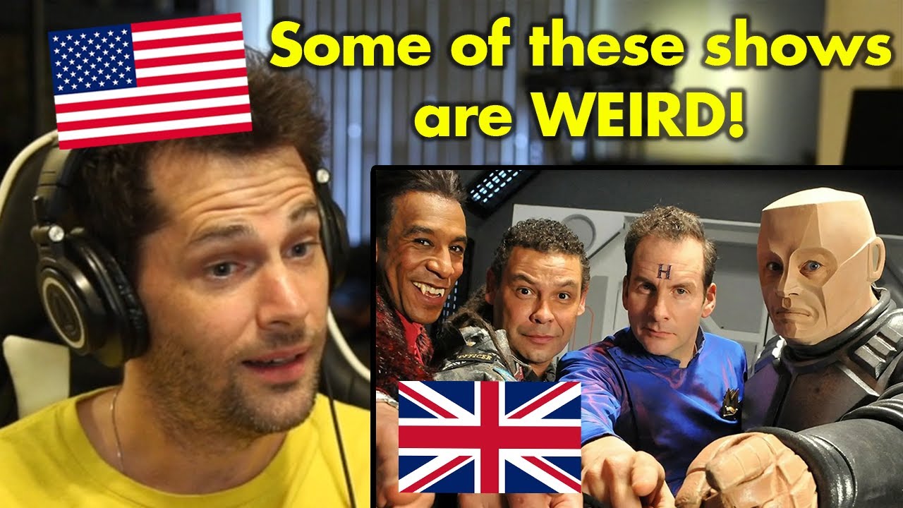 American Reacts to Top 10 British Cult Sitcoms