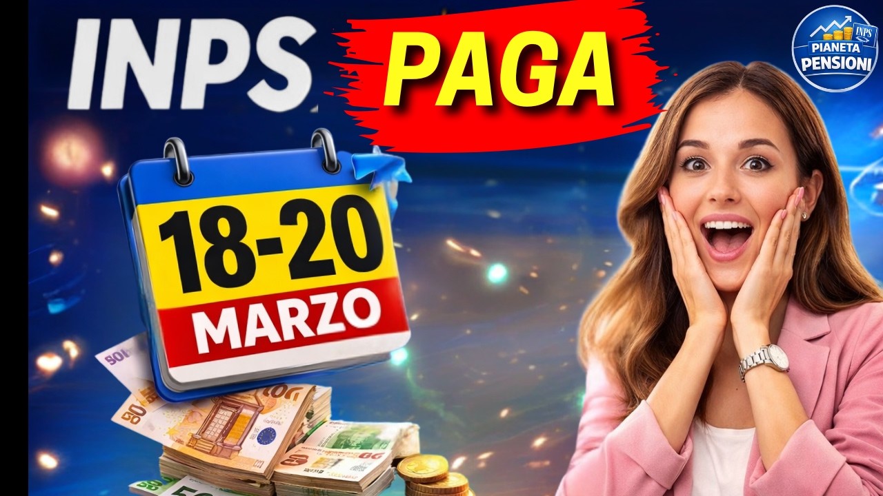✅PAGAMENTI INPS MARZO 🔥SOLDI  IN ARRIVO! AUU, NASPI, ADI, SFL E CARTA 80&euro;💰DATE UFFICIALI!
