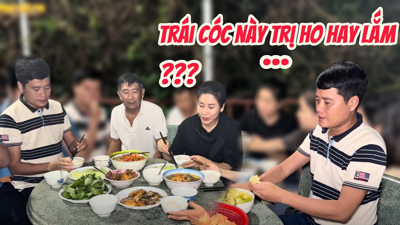 Anh em Khương Dừa vào bếp làm 1 bữa chiêu đãi chú Tư Trị An, bó tay với bài thuốc trị ho của SP
