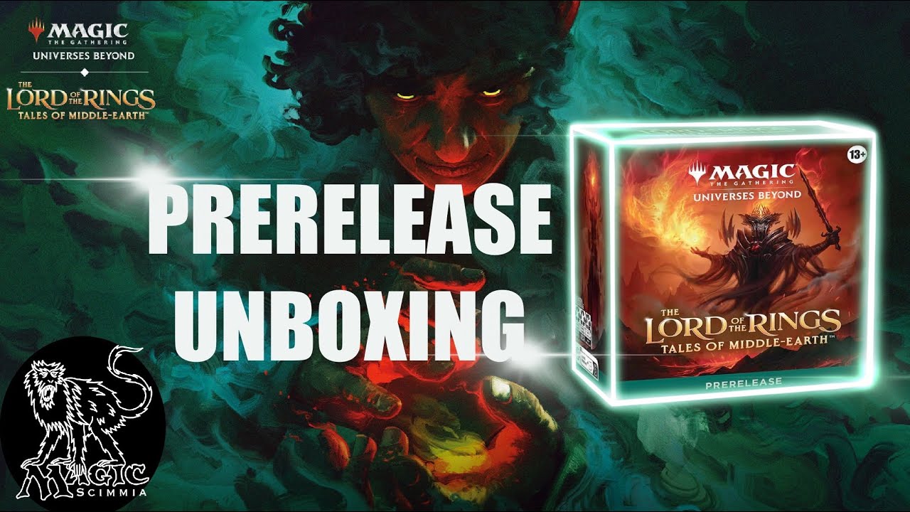 Prerelease pack Unboxing Mtg - Lord of the Rings - Tales of middle earth - Il signore degli anelli