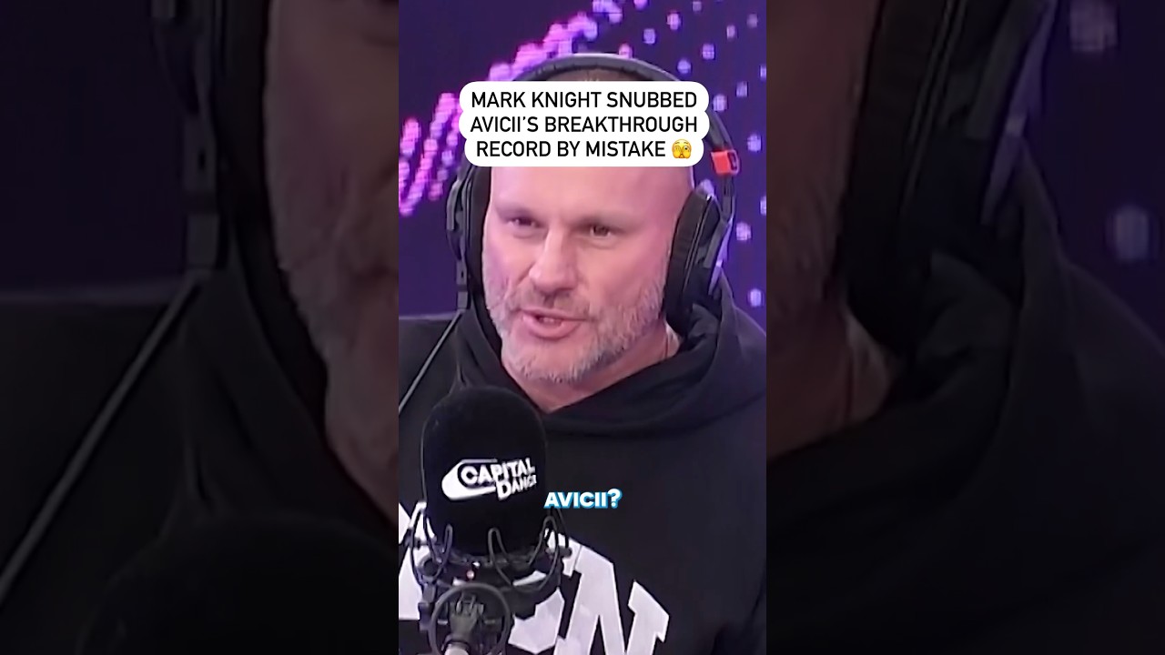 Mark Knight Snubbed Avicii’s Breakthrough Record by Mistake. 🫣 #shorts